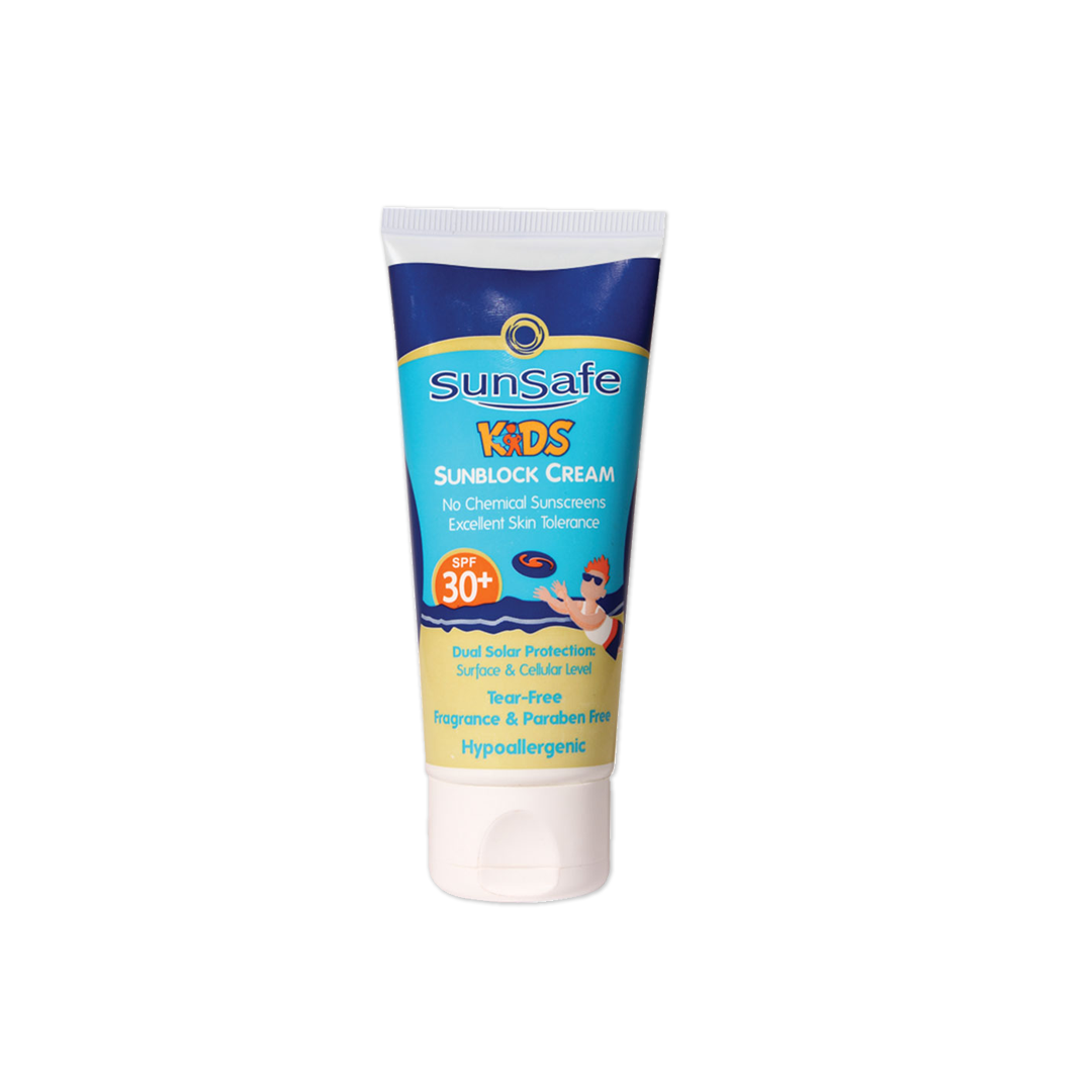  کرم ضد آفتاب کودکان +SPF 30 سان سیف 