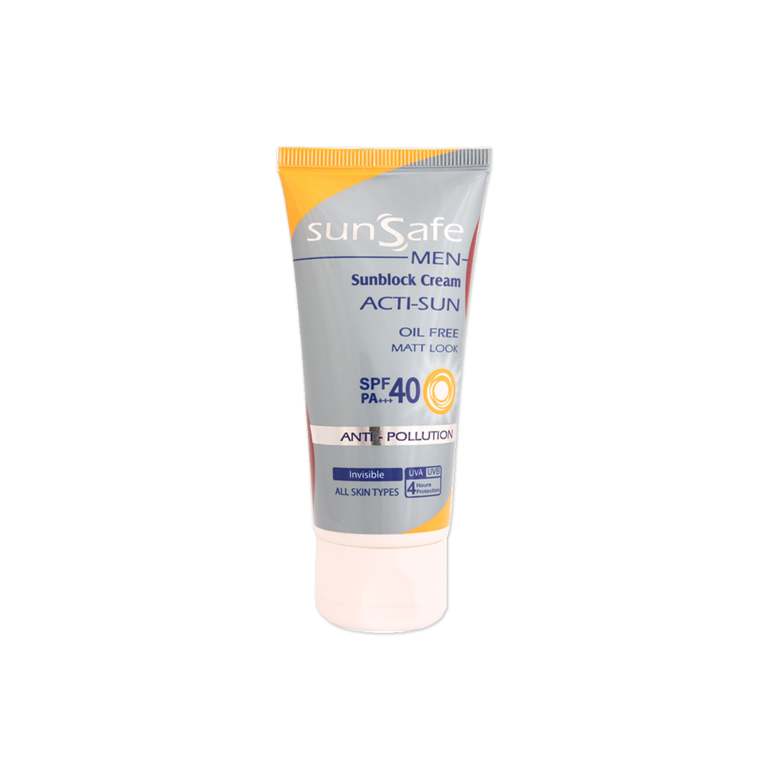  کرم ضد آفتاب SPF40 آقایان سان سیف 